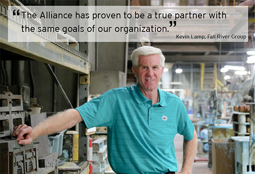 Kevin Lamp CEO Quote, "The Alliance has proven to be a true partner with the same goals of our organization."