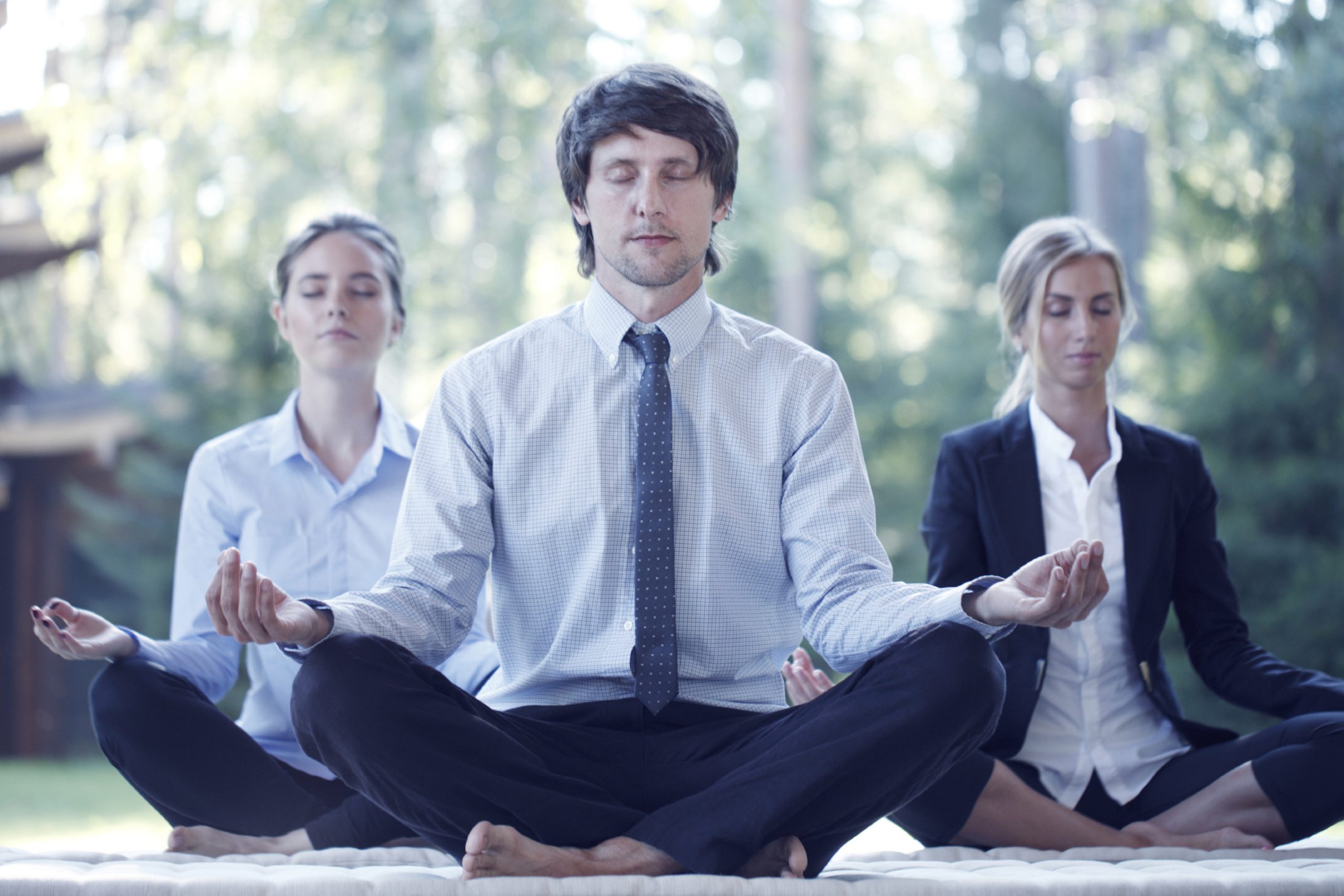 wellness office meditation