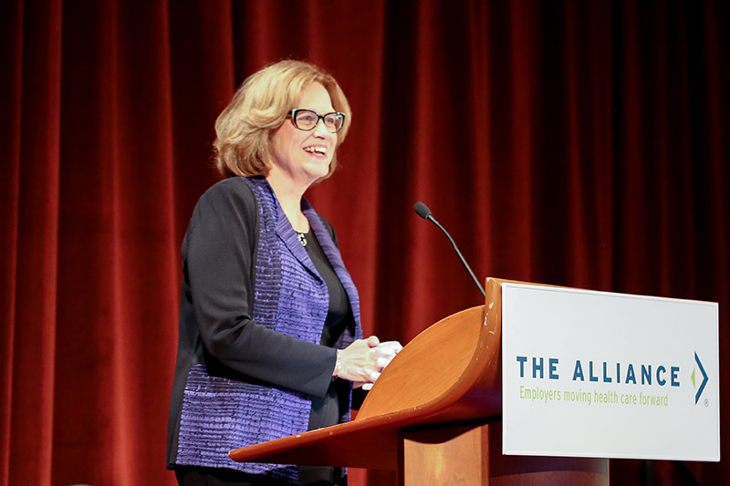 Sally Welborn at The Alliance Annual Seminar